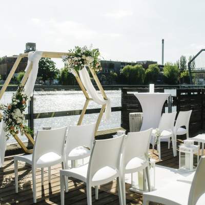 Impressionen für die WHITE Spreelounge